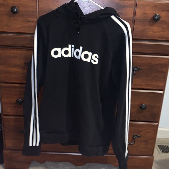 Adidas Black Hoodie - Picture 1 of 3
